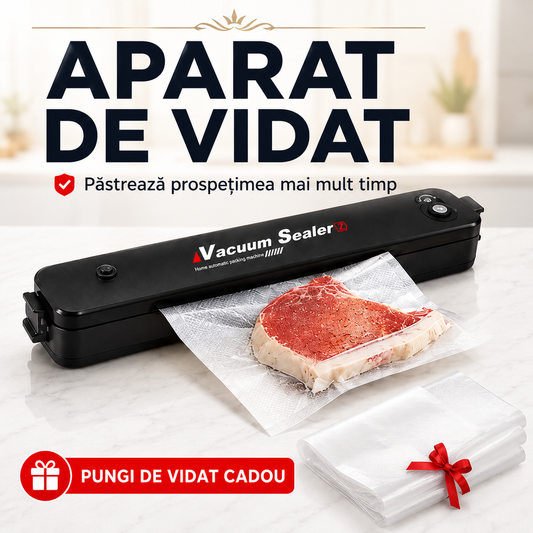 Aparat de vidat + 10 pungi cadou