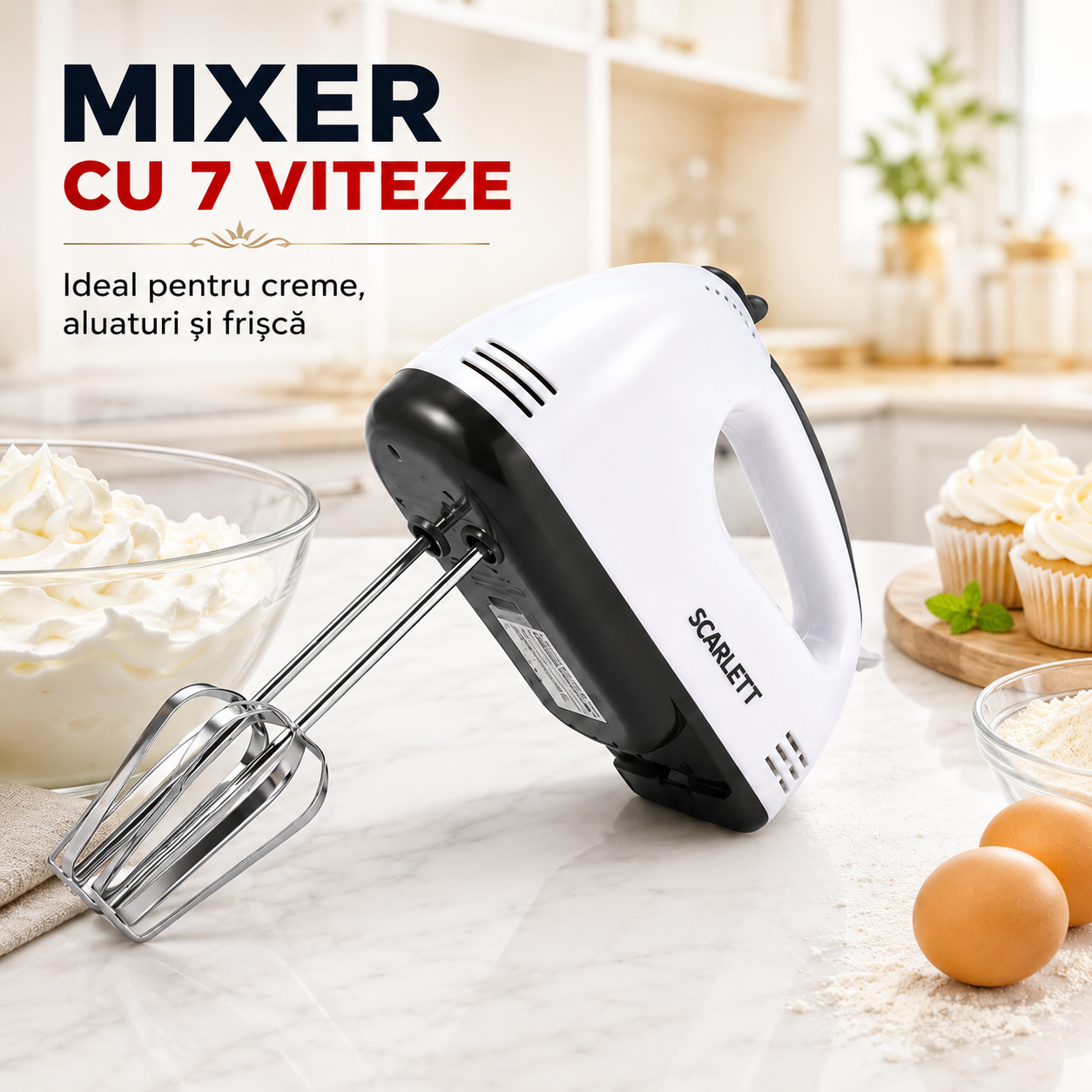 Pachetul Gospodinei 3 în 1:  Aparat de Vidat, Mixer cu 7 Viteze și Răzătoare 14 în 1 + Pungi Cadou