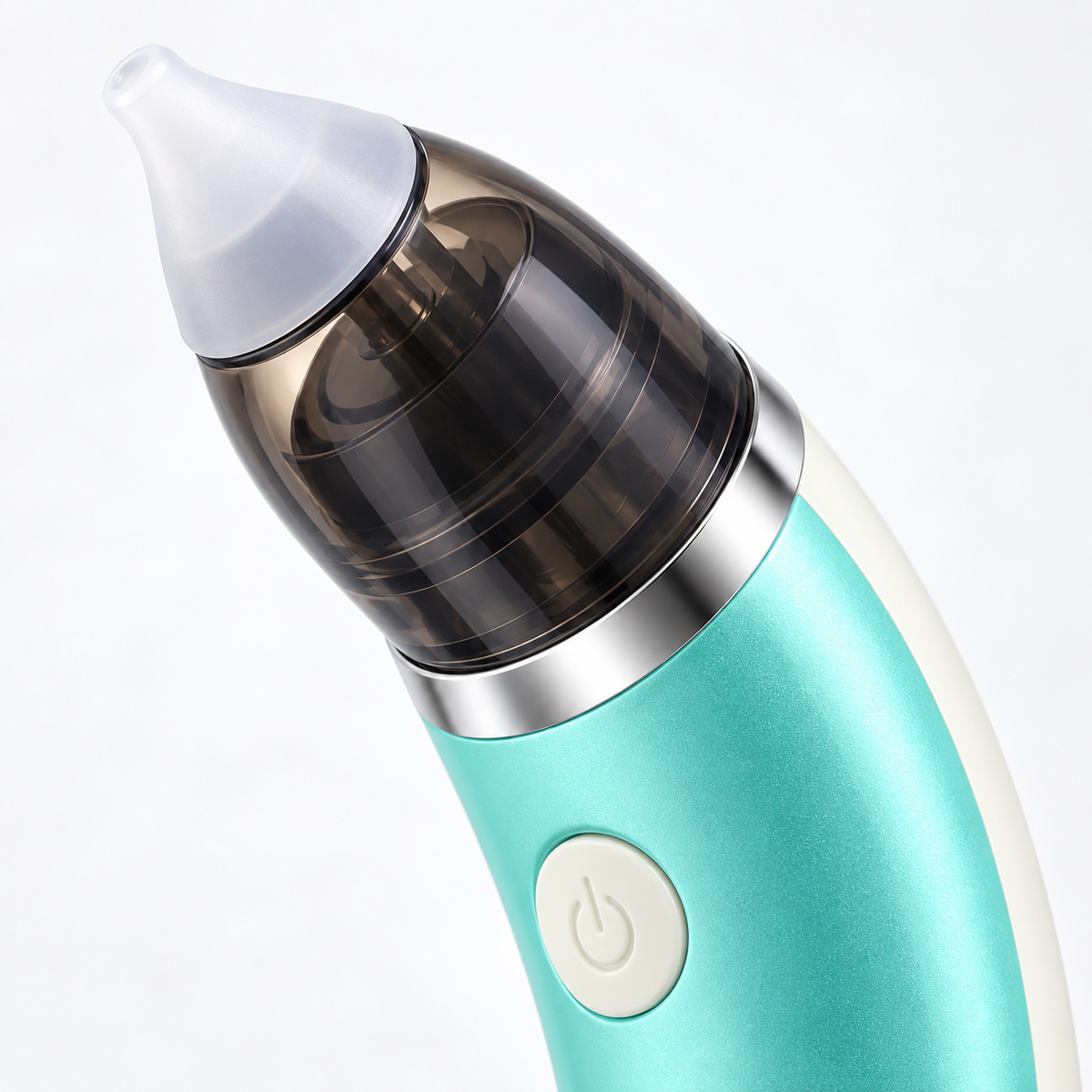 1+1 CADOU: Aspirator Nazal Electric pentru Bebeluși NasoCare™ – Aspirare Delicată, 2 Capete din Silicon, Reîncărcabil USB