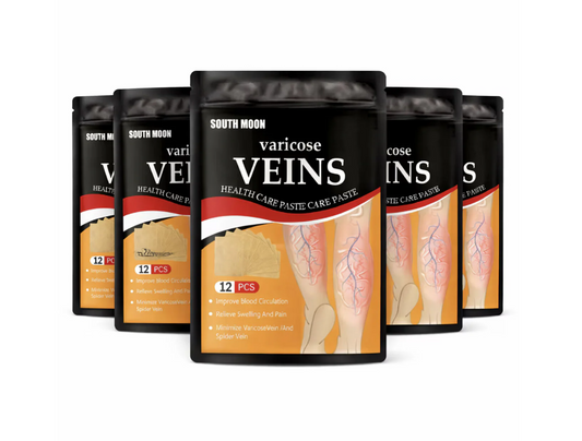 Set 60 plasturi Varicose Veins pentru îngrijirea picioarelor grele și obosite