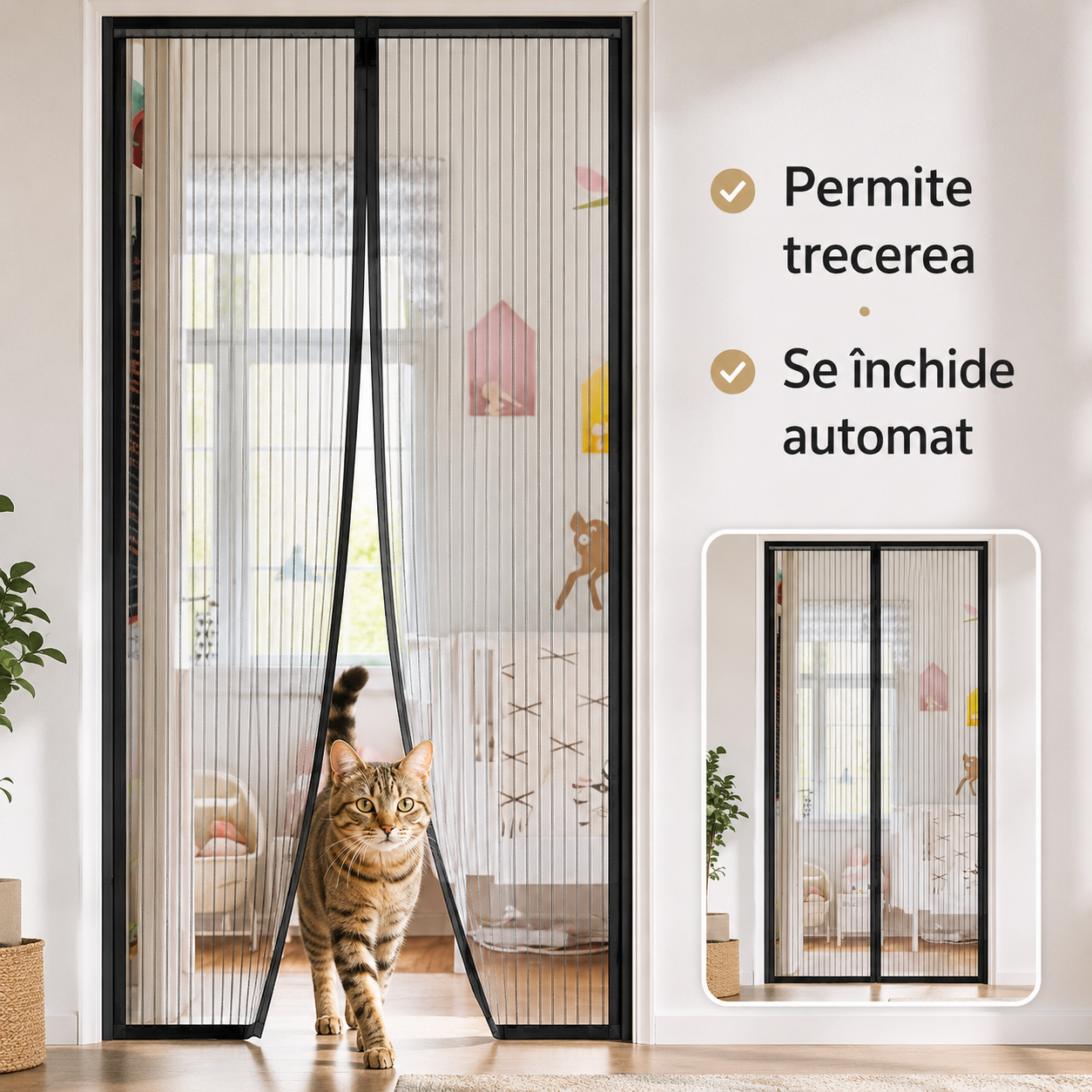 Furtun MAGIC 30M EXTENSIBIL + Plasa Tantari 210x100cm