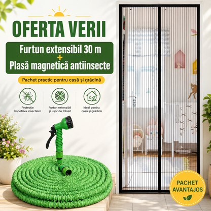 Furtun MAGIC 30M EXTENSIBIL + Plasa Tantari 210x100cm